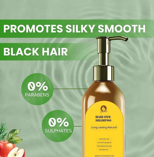 Original Long-Lasting Natural Japanese Hair Dye Shampoo