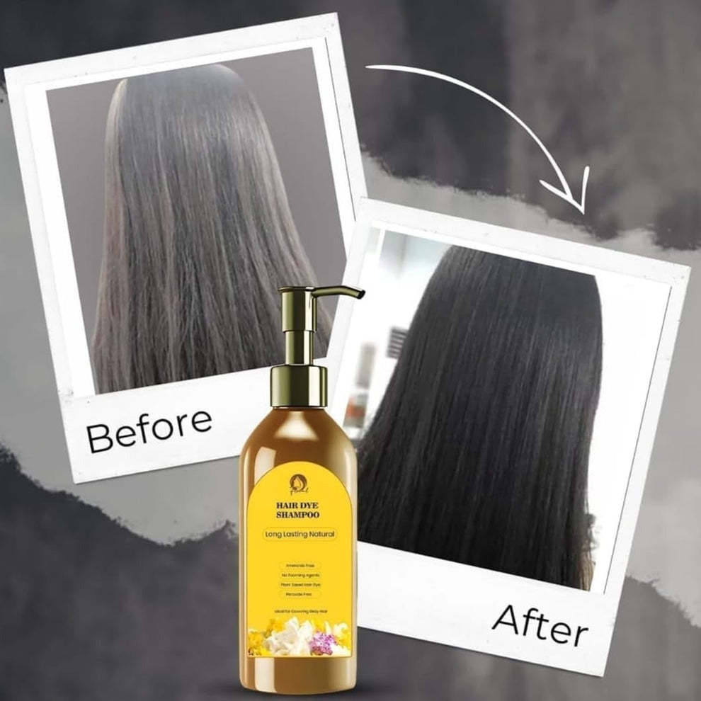Original Long-Lasting Natural Japanese Hair Dye Shampoo