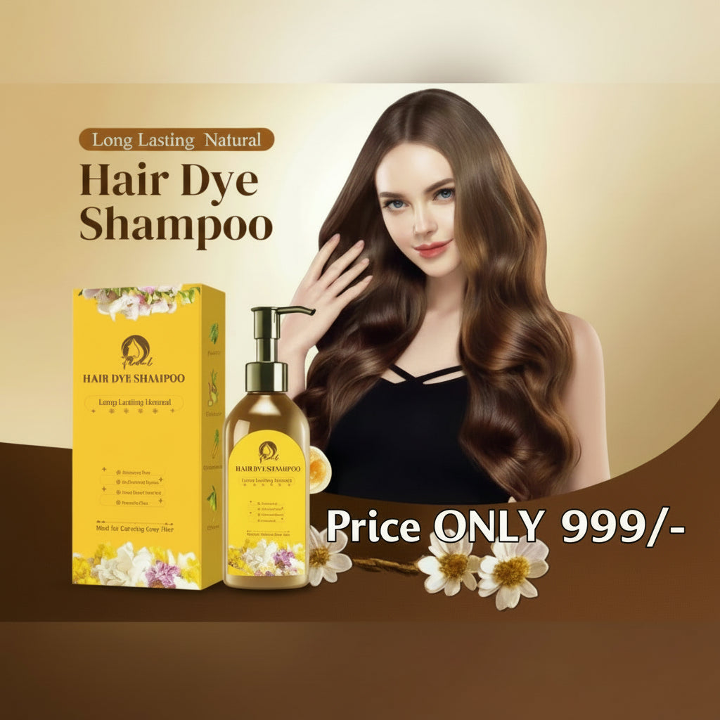 Original Long-Lasting Natural Japanese Hair Dye Shampoo